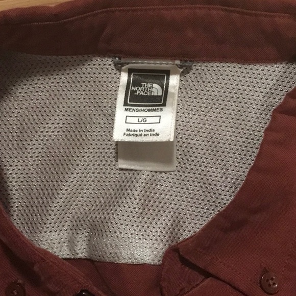 North Face long sleeve button down shirt - Picture 2 of 9